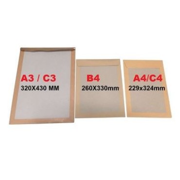 Enveloppe TP 390 A3 430x580 Enveloppes en carton solide