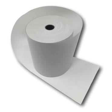 10 Bobine Papier Thermique, 80 x 80 x 12 mm, rouleau thermique pour ticket de caisse et reçus. 1 pli