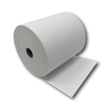 50 Bobine Papier Thermique, 80 x 80 x 12 mm, rouleau thermique pour ticket de caisse et reçus. 1 pli